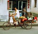 Chinese Cyclist, Suzhou Old Town